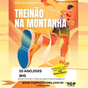“TREINÃO NA MONTANHA – ETAPA RECANTO E CHALÉ DAS ÁGUAS” - Pindamonhangaba SP
