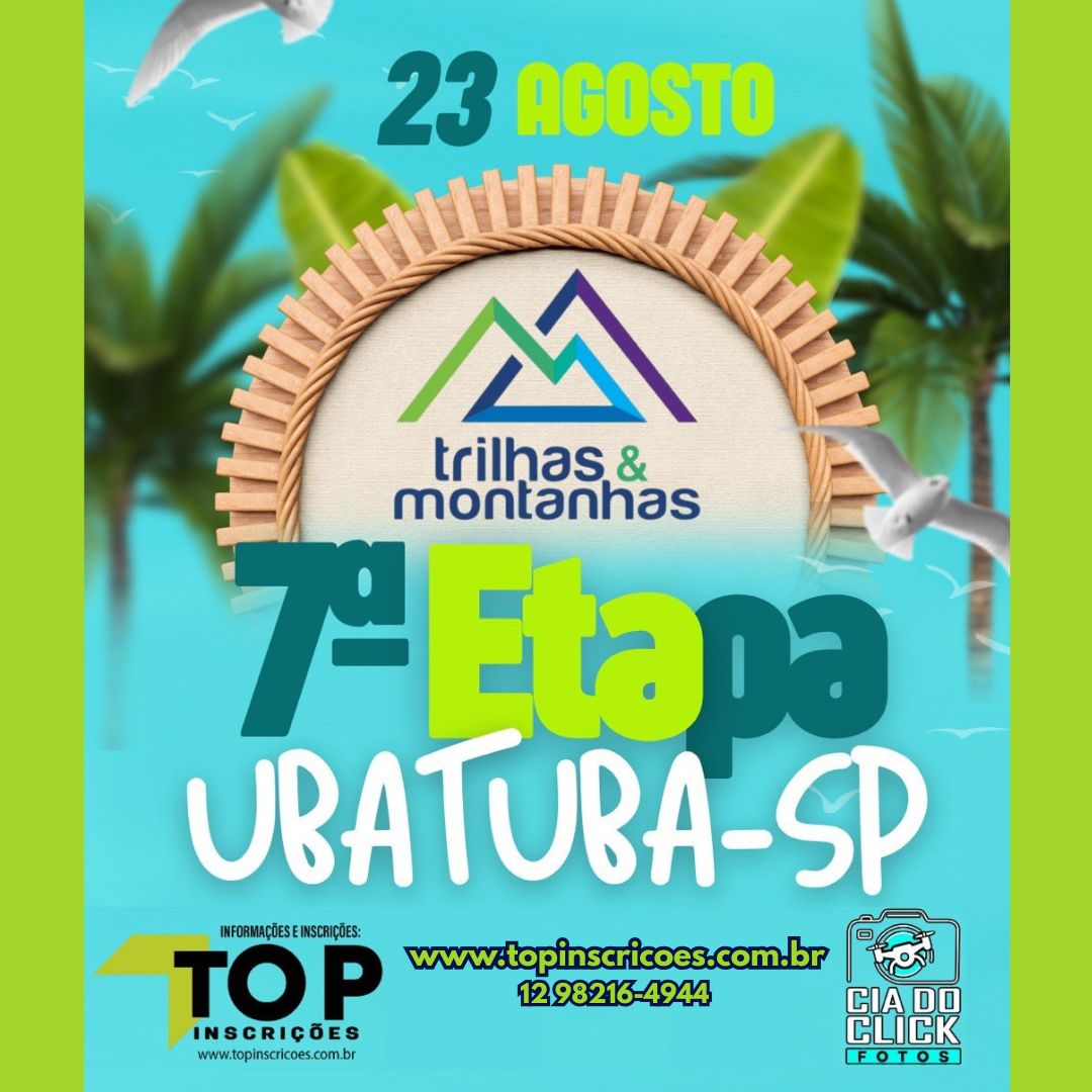 Circuito Trilhas & Montanhas SP 2026 – 7ª etapa UBATUBA