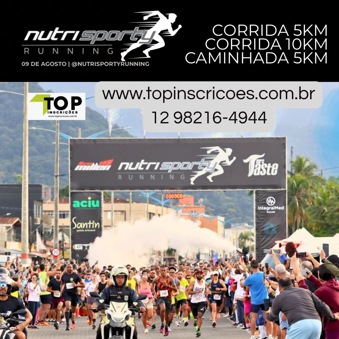 NUTRISPORTY RUNNING 2026 – UBATUBA SP