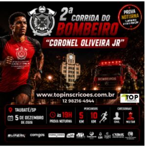 2ª CORRIDA CORONEL OLIVEIRA JUNIOR 2026 - Taubaté